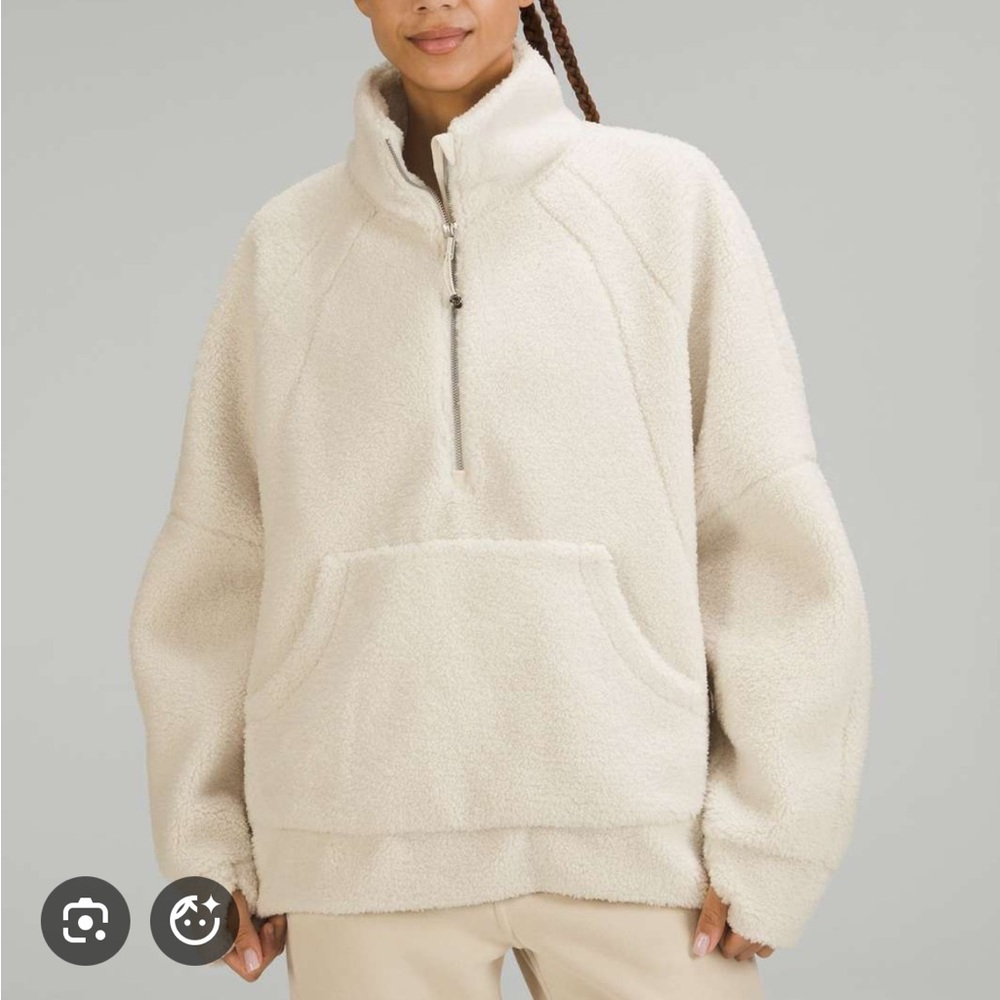 Lululemon Scuba Fleece Funnel-Neck Half-Zip